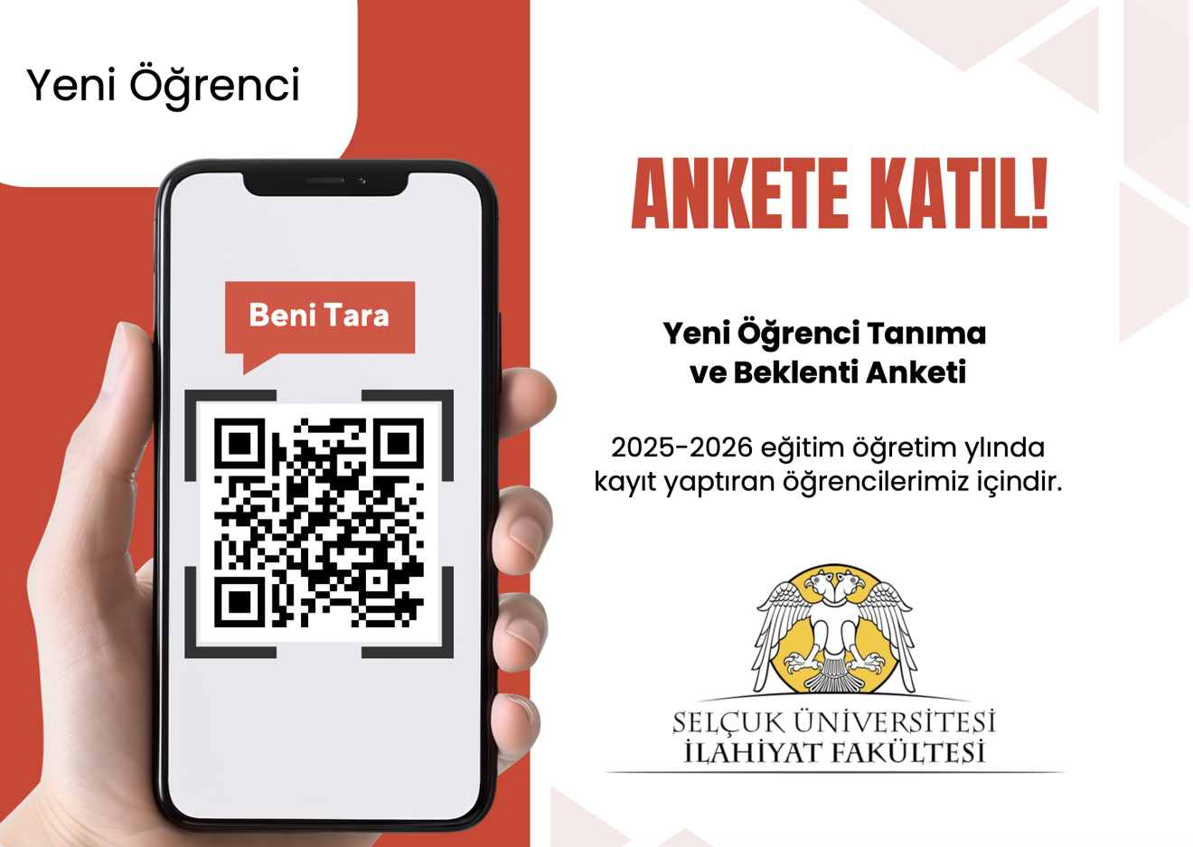 Yeni Öğrenci Tanıma ve Beklenti Anketi